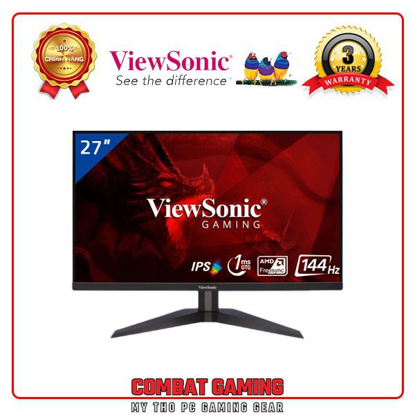Màn Hình ViewSonic VX2758 2KP MHD 27"/IPS/2K/144hz/1ms/FreeSync
