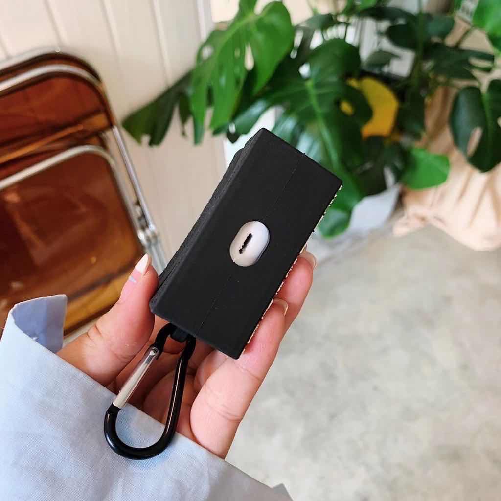 Vỏ Bảo Vệ Hộp Sạc Tai Nghe Airpods 1 / 2 Bằng Silicone