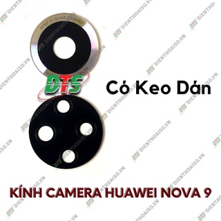 Mặt kính camera HW nova 9 sẵn keo dán ( Mặt kính camera thay cho HW nova 9 )