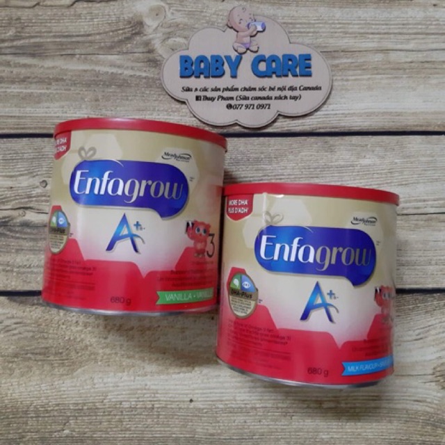 Enfagrow A+ 3 cho bé 1-3 tuổi 680g