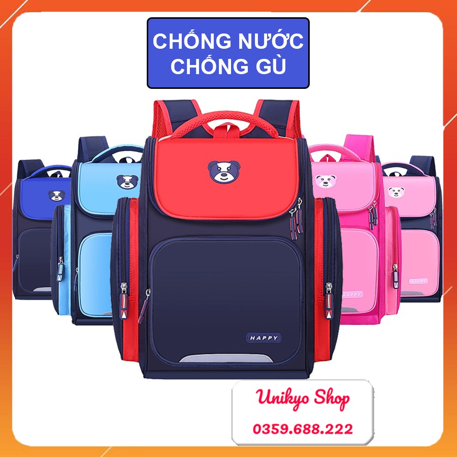 BALO THIẾT KẾ CHỐNG GÙ, CHỐNG NƯỚC, SIÊU NHẸ CHÍNH HÃNG HAPPYBEAR (HÀNG CHUẨN LOẠI 1)