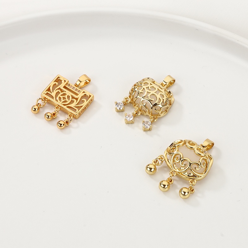 Khóa Đồng 14K An Toàn Dùng Làm Đồ Trang Sức diy