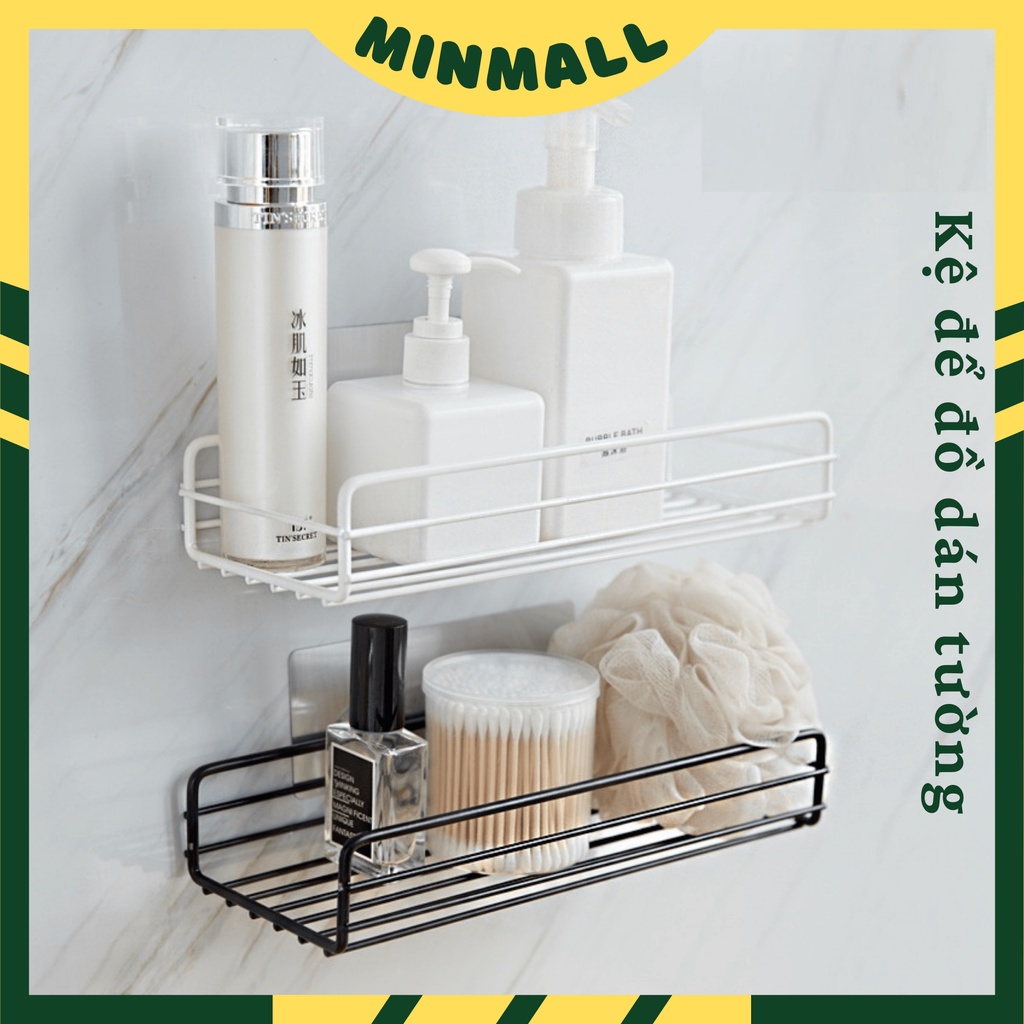 Kệ dán tường nhà tắm/phòng bếp đa năng sang trọng #C783