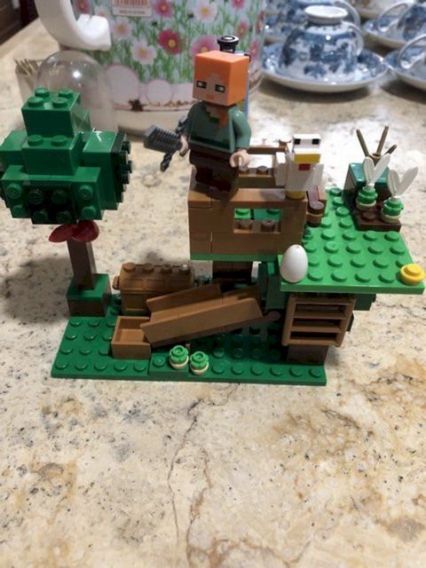 Lắp Ráp Sáng Tạo 4in1 Khu Vườn Minecraft MG599 SY6191 SY6194