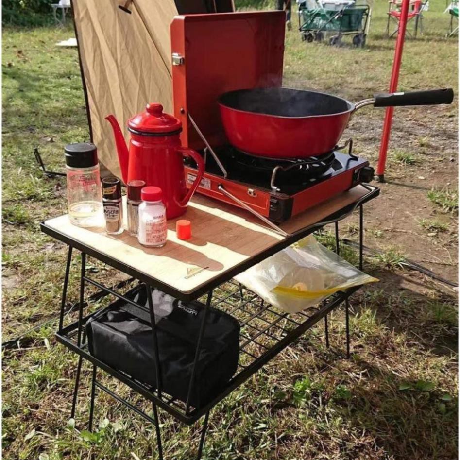 Mặt bàn gỗ tre dùng cho kệ đa năng Campingmoon T-2301