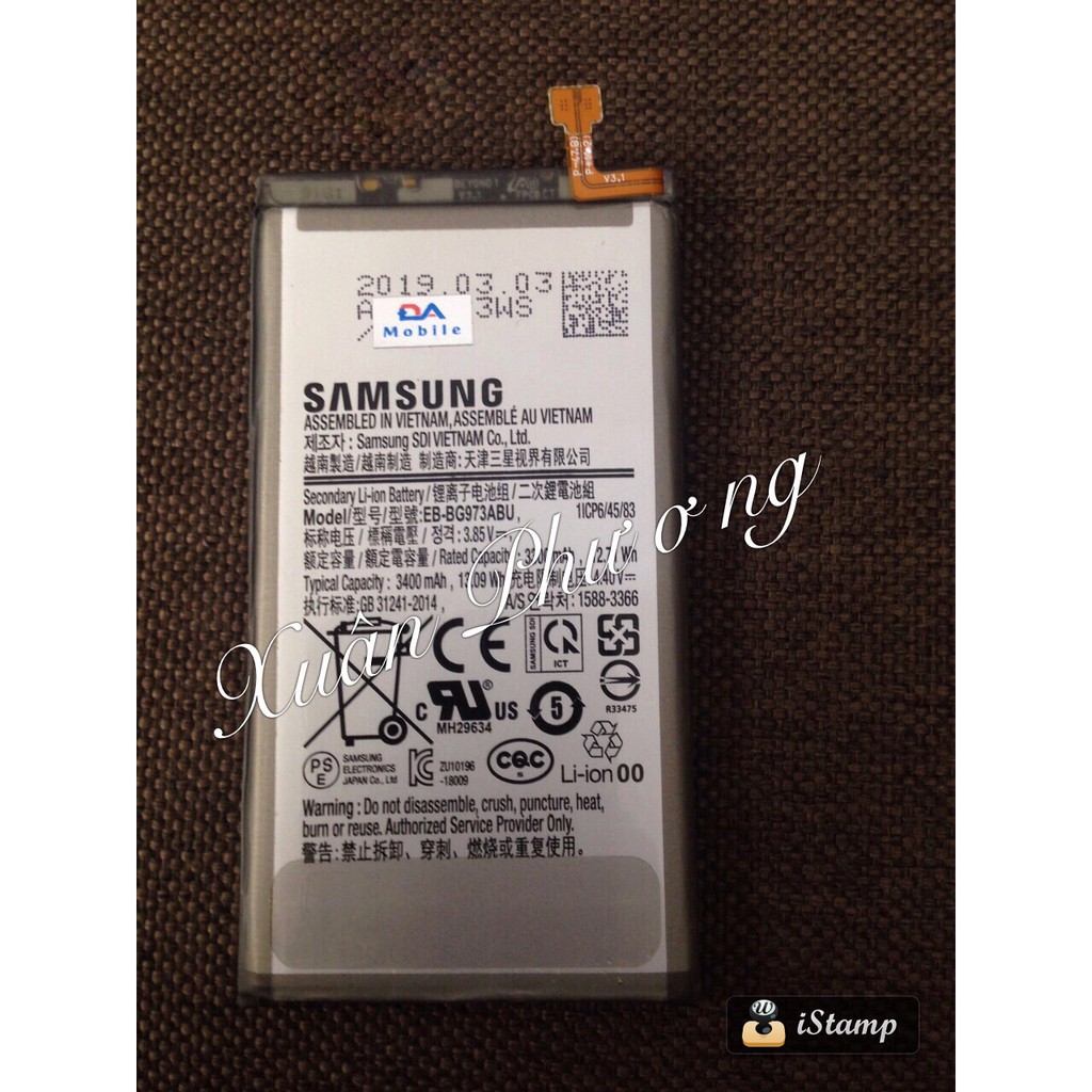 Pin Galaxy S10