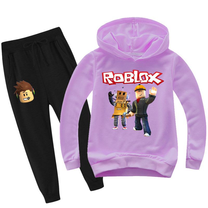 Bộ Áo Hoodie + Quần Dài Thể Thao Cho Bé Trai