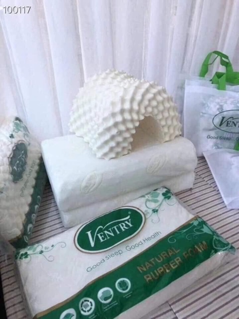 Gối cao su non cao cấp VENTRY siêu êm ái