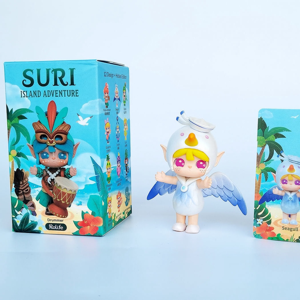 Mô hình búp bê đồ chơi POPMART Bubble Mart dòng Island Adventures phiên bản Trung Quốc