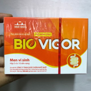 Men vi sinh Bio vigor nhất nhất