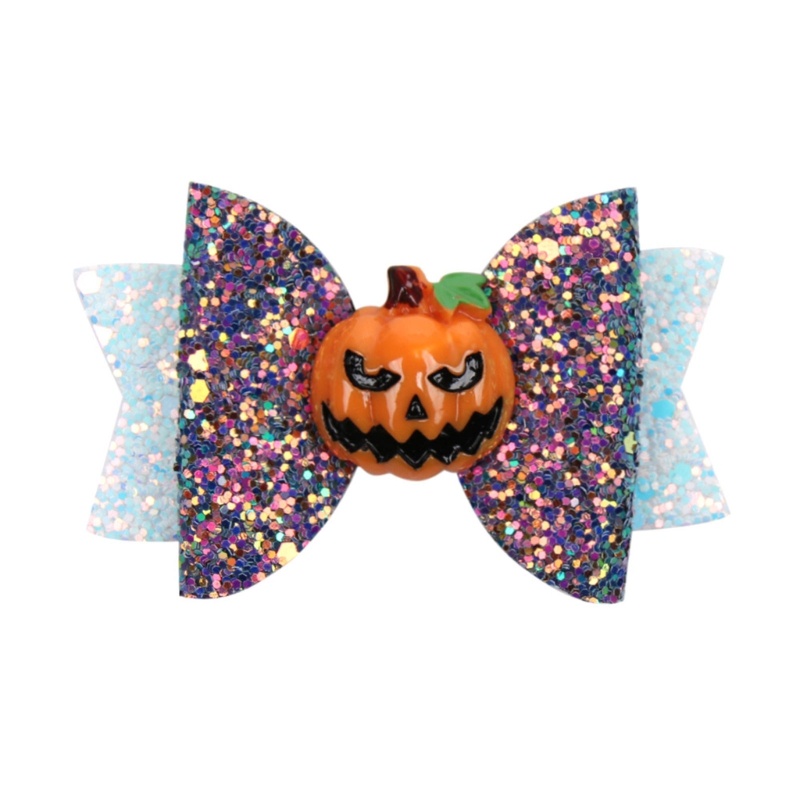 Kẹp Tóc Hình Bí Ngô Halloween Cho Nữ