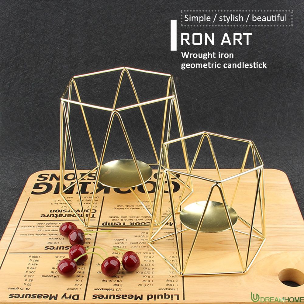 Giá Để Nến Bằng Sắt Phong Cách Châu Âu