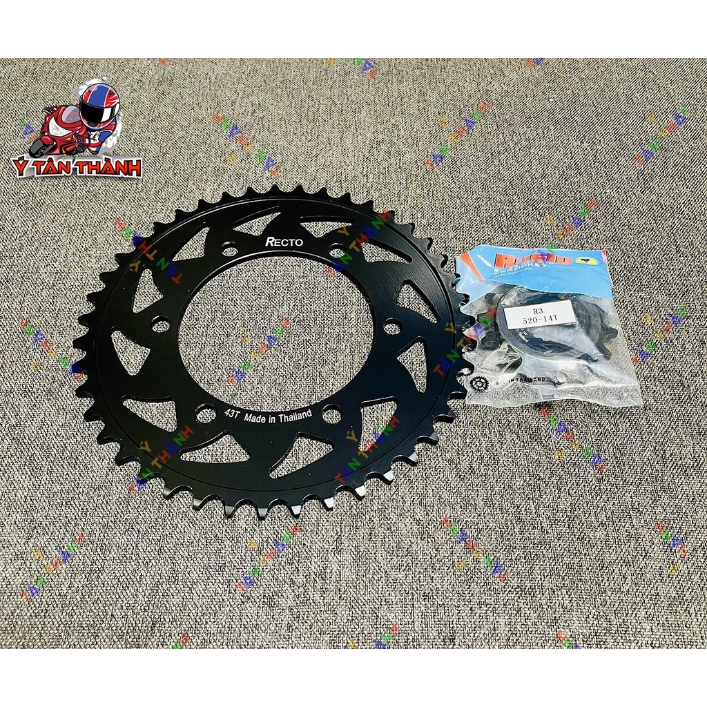 nhông đĩa recto xe moto R3 MS 216