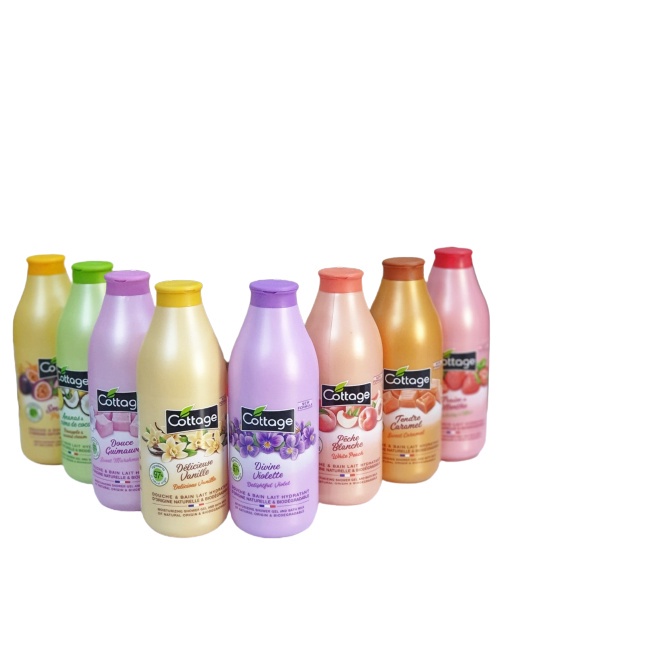 Sữa Tắm Cottage - Sữa Tắm Trắng Da Cottage 750ml - Chuẩn Pháp