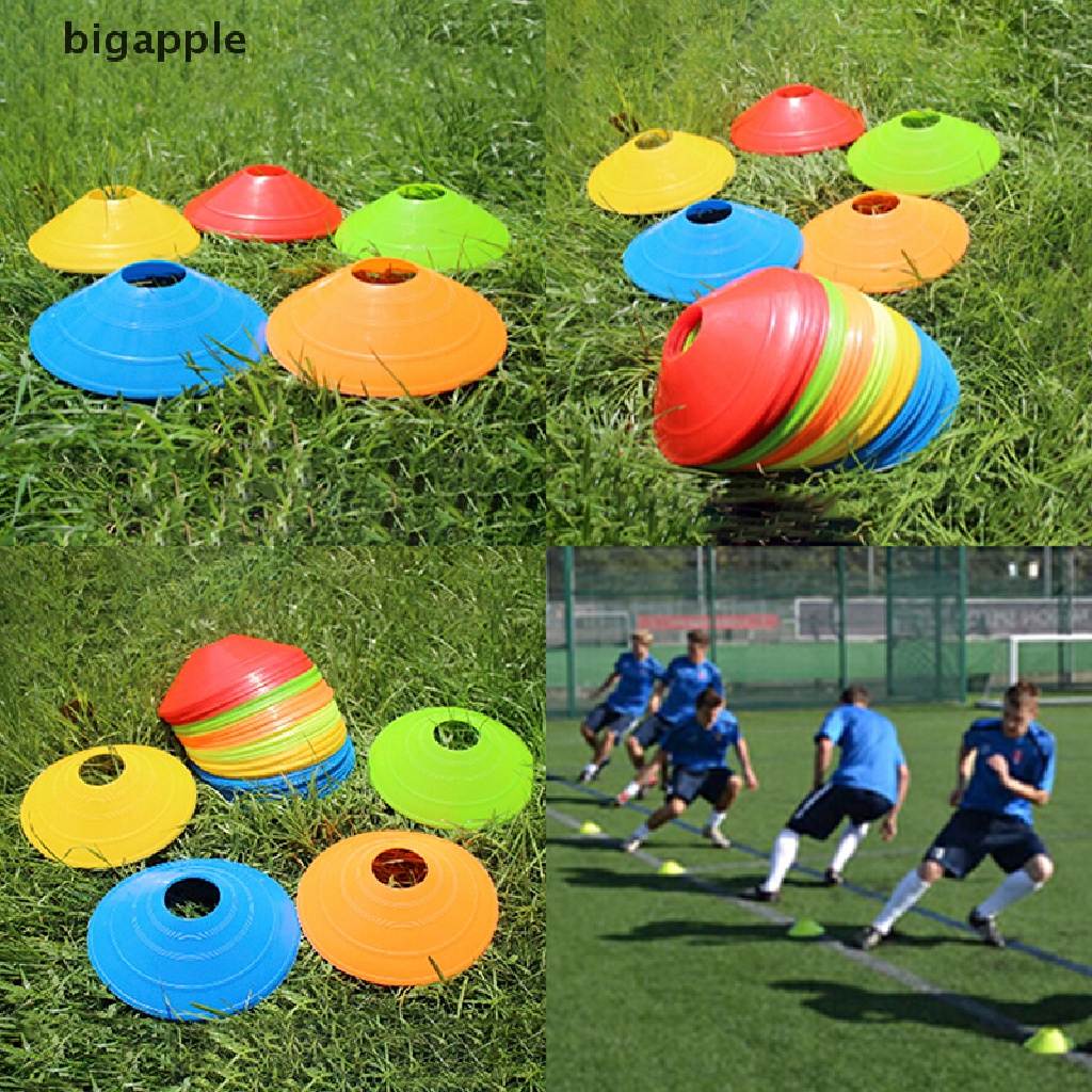 Set 10 Đĩa Đánh Dấu Hình Nón Dùng Để Luyện Tập Đá Banh