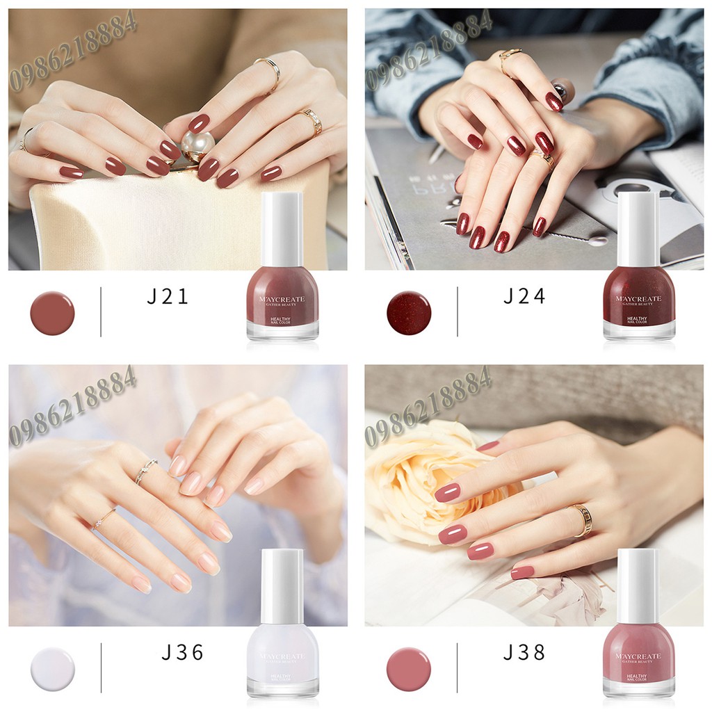 Sơn móng tay Sticker 11ml Maycreate SM17 | Thế Giới Skin Care