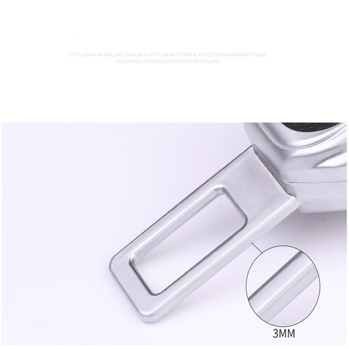 01 chốt đai an toàn chống kêu trên ô tô tích hợp lỗ cắm nối tiếp CD4 hãng xe TOYOTA,HONDA,MAZDA,HYUNDAI, MERCEDE, FORD..