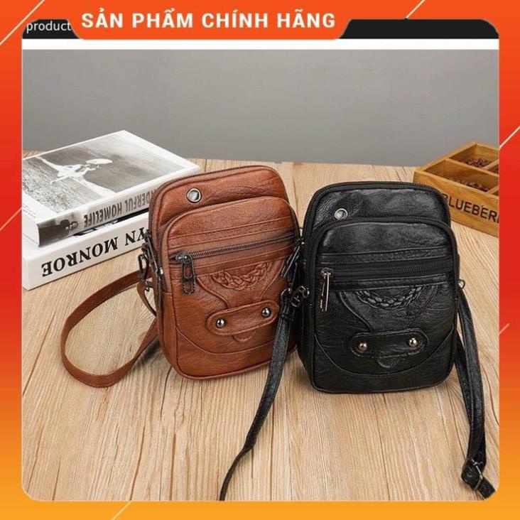 Túi Xách Nhỏ Da Mềm Đựng Điện Thoại Đeo Chéo Đa Năng Cao Cấp Rẻ Đẹp TĐT 142690