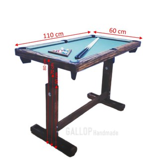 Bàn bi-a mini cho trẻ em, người lớn size 110*60cm, bi 25mm