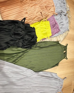 Váy maxi dập ly Thái Lan