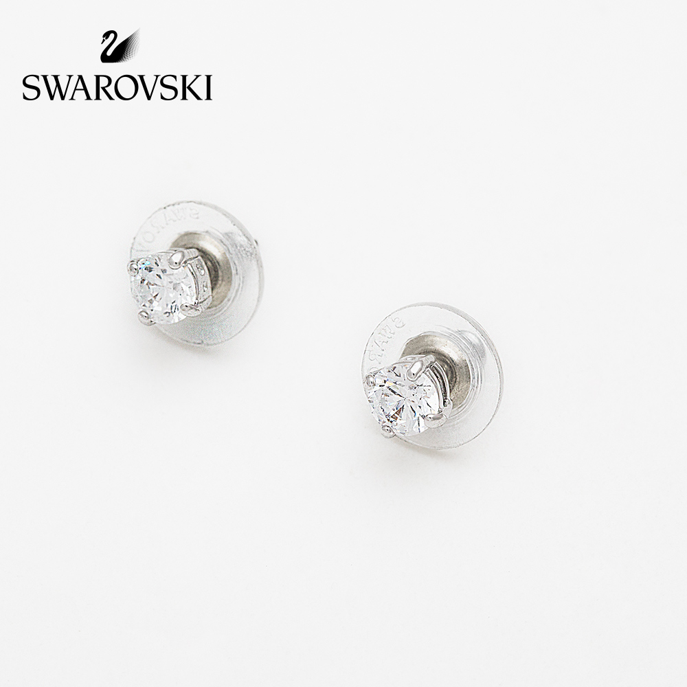 FLASH SALE 100% Swarovski Bông Tai Cá Tính Nữ ATTRACT Thiết kế đơn giản Tươi trẻ và Thanh lịch FASHION Earrings trang sức đeo Trang sức