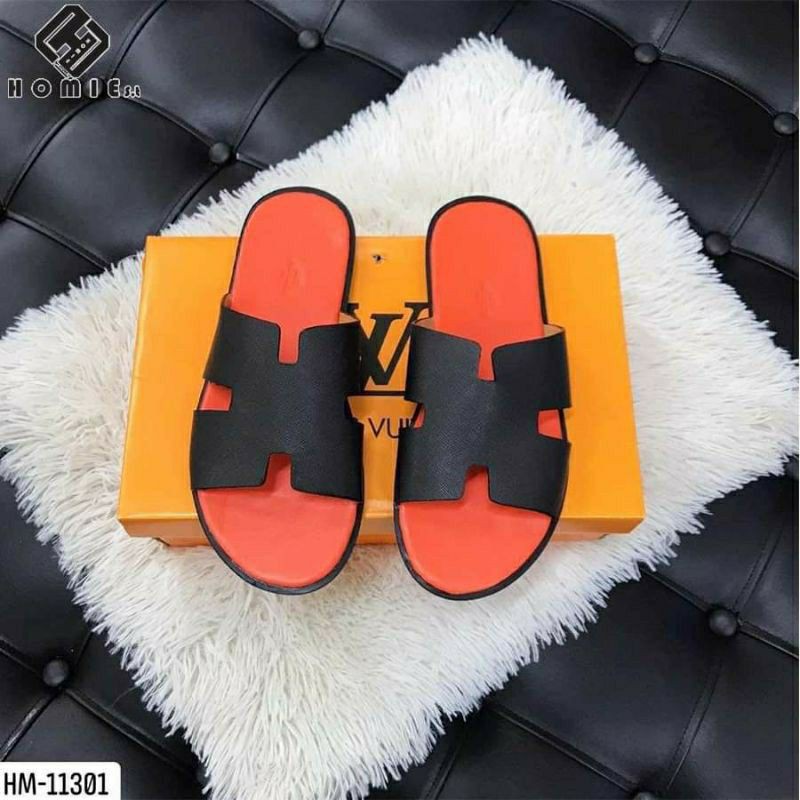 🔥HÀNG SIÊU CẤP🔥 Dép lê nam quai ngang chữ H hottrend đế gỗ cực bền