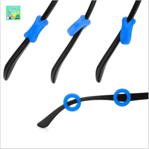 Nút silicon chống trượt gọng kính. Nút giữ gọng đảm bảo chơi thể thao, chạy nhảy không làm rơi kính - TT1278