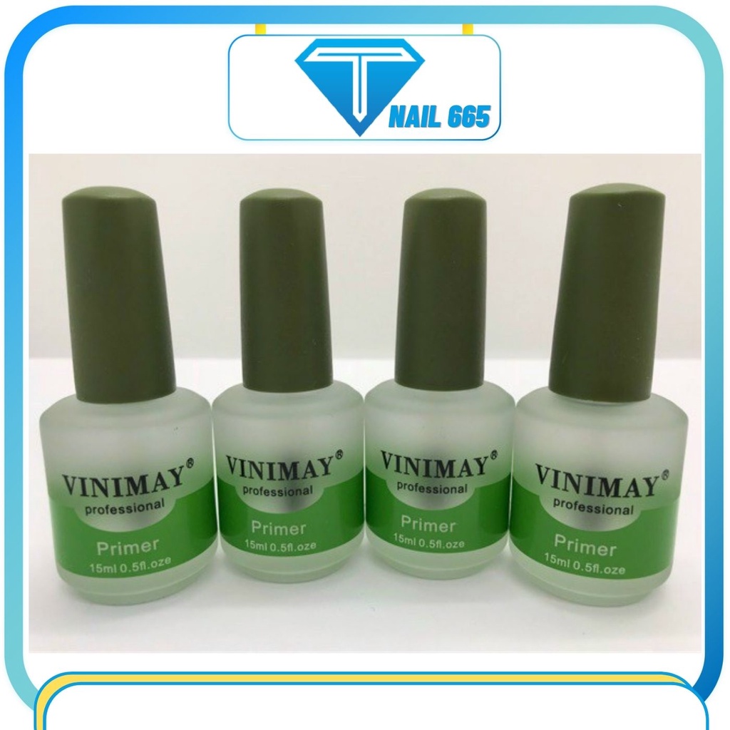 Kiềm dầu VINIMAY khử dầu móng tay chân, Base liên kết VINIMAY top cứng móng tốp lì,tốp kim cương