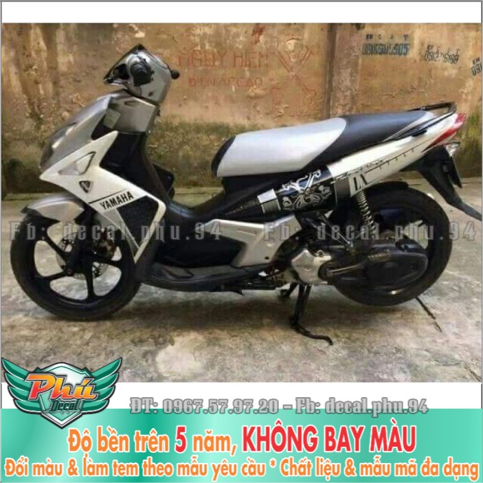 Tem rời Novo Lx Trắng đen (X) -1