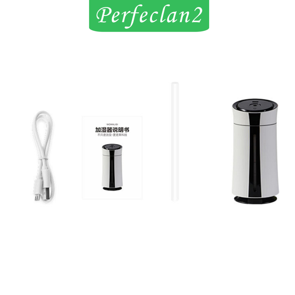 (Hàng Mới Về) Set 2 Máy Phun Sương Tạo Độ Ẩm Không Khí 1150ml Cổng Usb Tiện Dụng Cho Phòng Bé