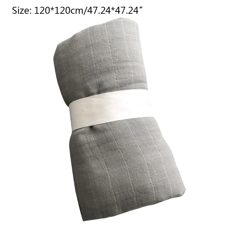 Chăn Quấn Em Bé Mềm Mại Thoáng Khí 120x120cm