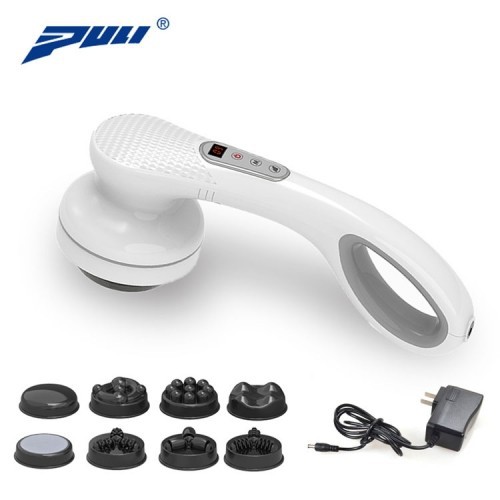 [Mã 254FMCGSALE giảm 8% đơn 500K] Máy massage cầm tay pin sạc 8 đầu PULI PL-667DC3 - Điện tử