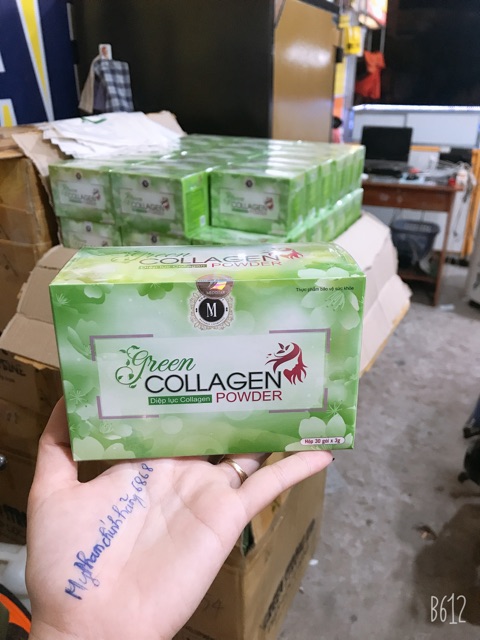 Diệp lục collagen powder | Thế Giới Skin Care