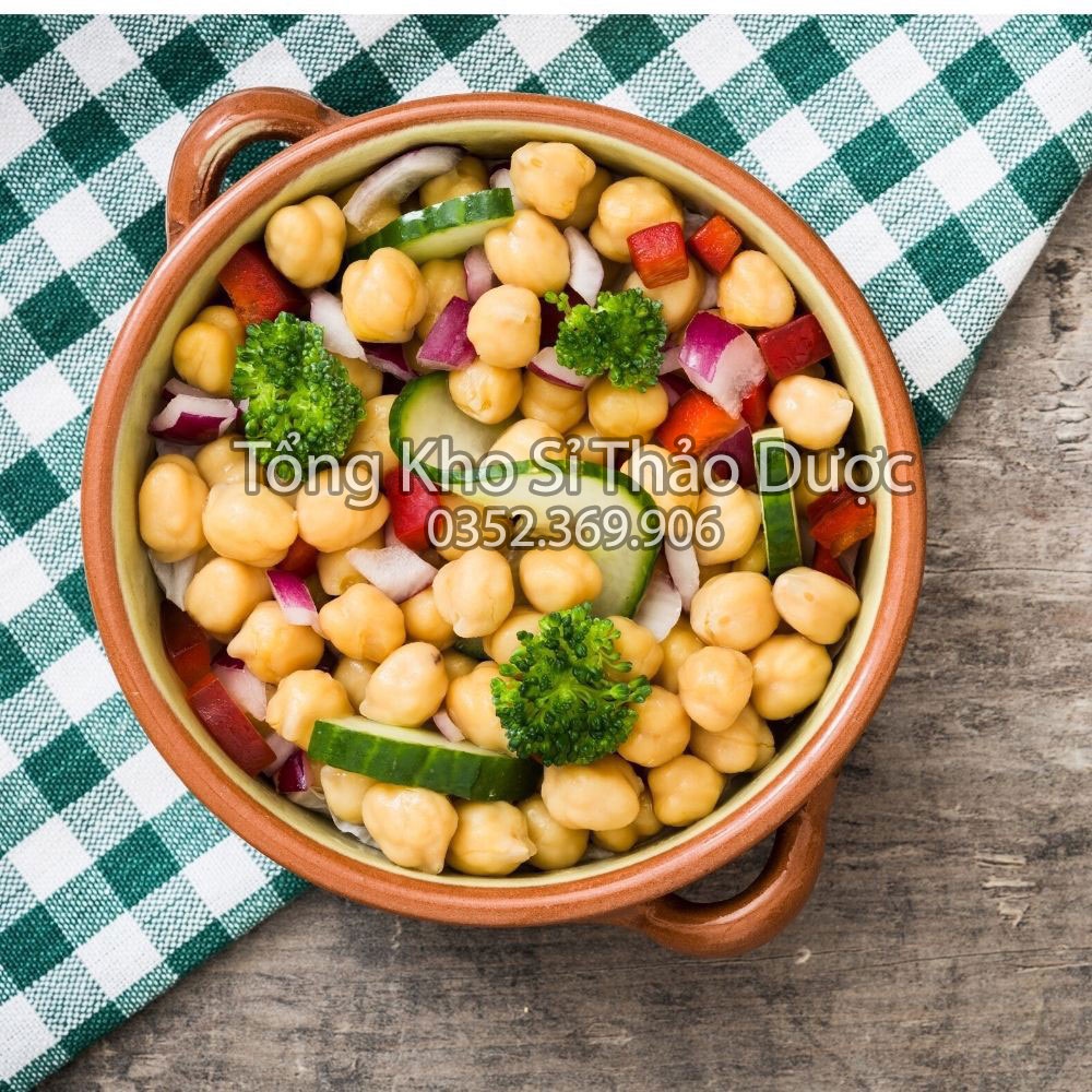 Đậu gà hữu cơ 1kg (Hạt dinh dưỡng nhập khẩu, dùng làm sữa hạt chế biến món ăn)