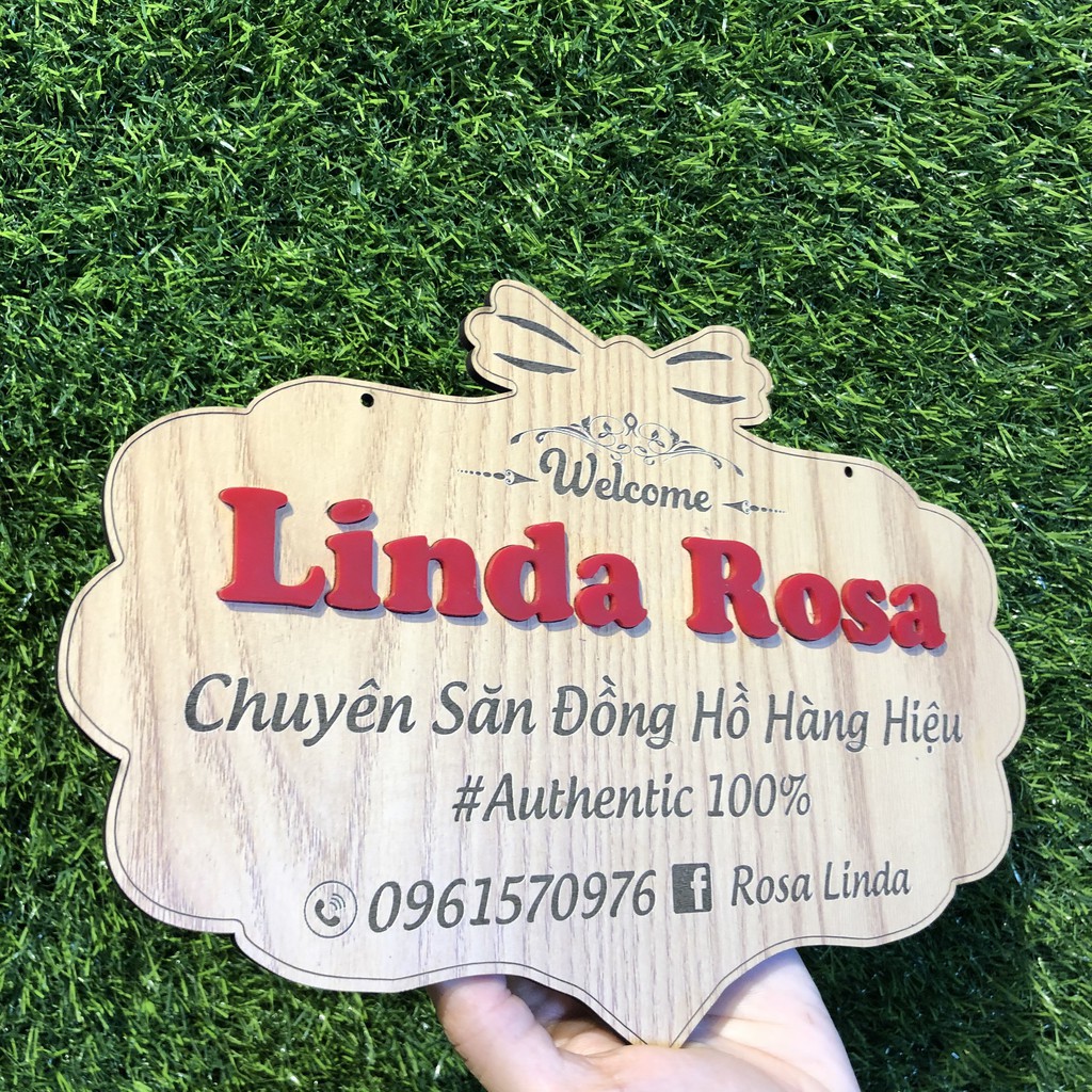 Bảng hiệu gỗ thiết kế theo yêu cầu - Bảng hiệu decor shop - Thiết kế theo yêu cầu