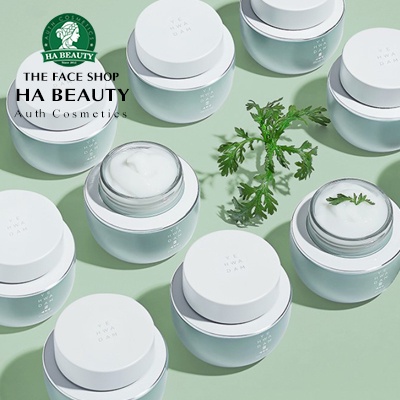 Kem dưỡng ẩm làm dịu da chống lão hóa oxy hóa vitamin The Face Shop Yehwadam Artemisia Soothing Moisturizing Cream 120ml