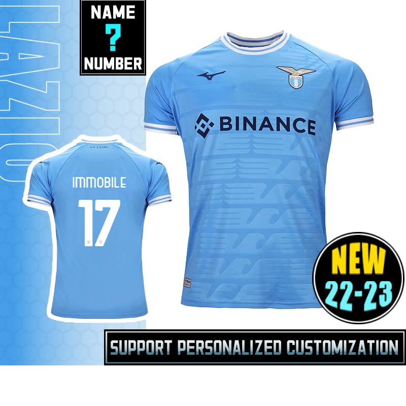 Áo Bóng Đá Sân Nhà Số 22-23 Lazio s-4xl