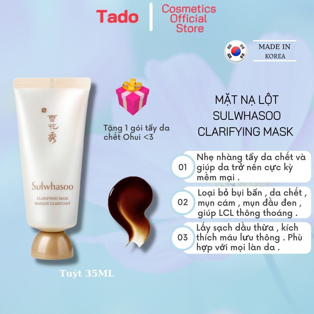 Mặt nạ lột Sulwhasoo Clarifying Mask 35ml - thảo dược sáng da loại bỏ tế bào chết và mụn cám - Tado Cosmetics Store
