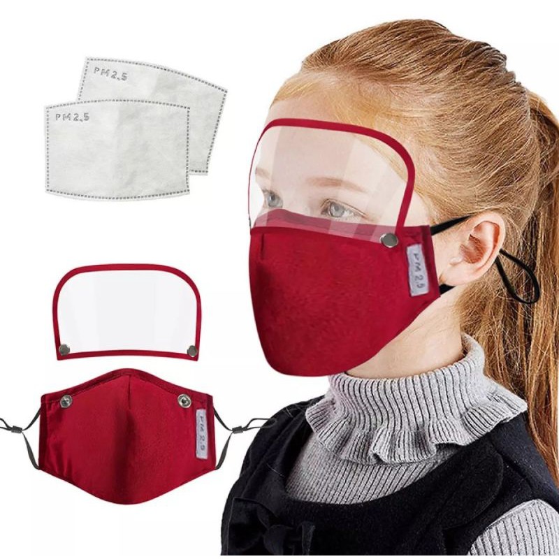 KHẨU TRANG ĐA NĂNG CÓ KÍNH CHỐNG DỊCH BỆNH TÁI SỬ DỤNG NHIỀU LẦN  DÀNH CHO HỌC SINH SINH VIÊN | BigBuy360 - bigbuy360.vn