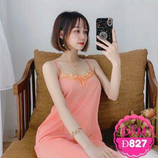 Đầm mặc nhà nữ thun lạnh mềm mát