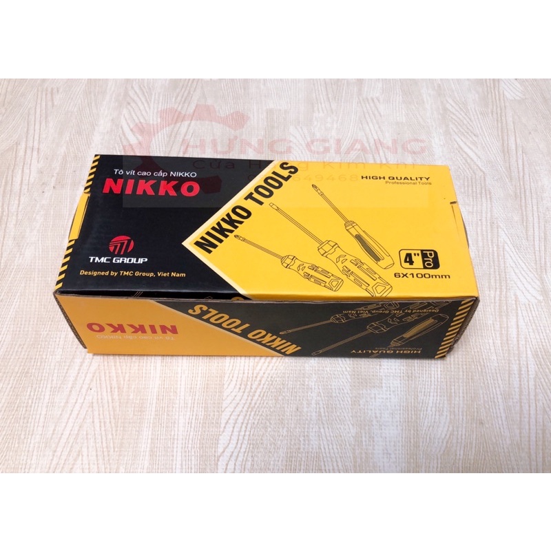 TÔ VÍT  NIKKO 2 trong 1 cán cao su đủ cỡ 6*100,150,200