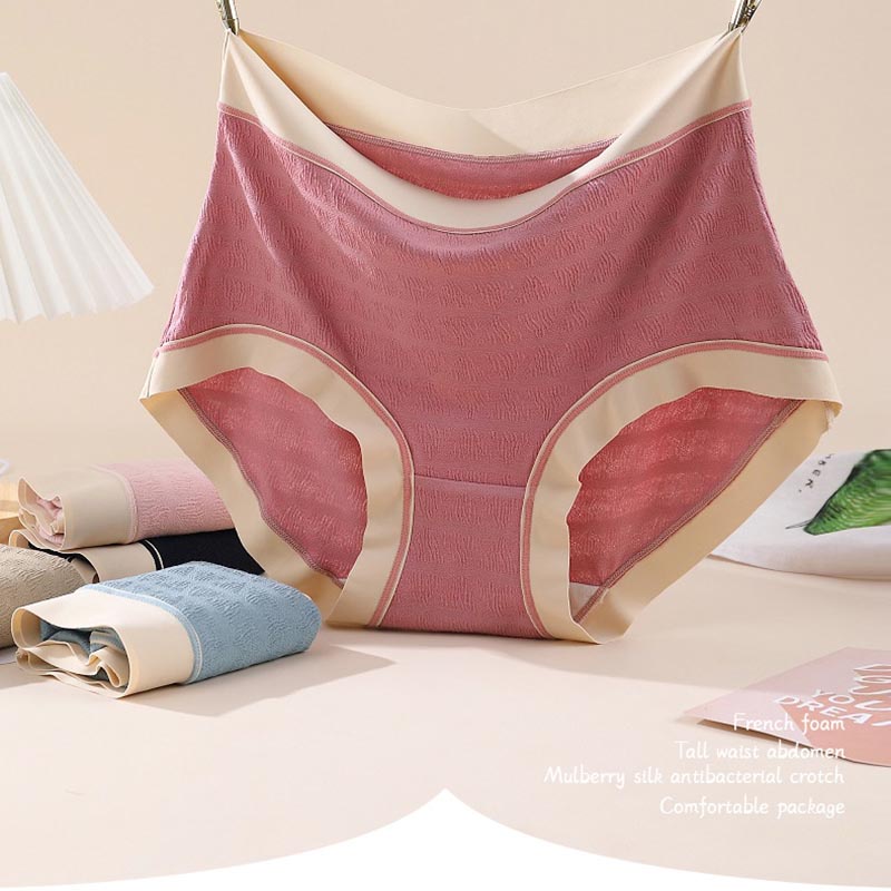 AOFEIQIKE AOFEIQIKE Quần Lót Cạp Cao Plus Size L-3XL Thoải Mái Thoáng Khí