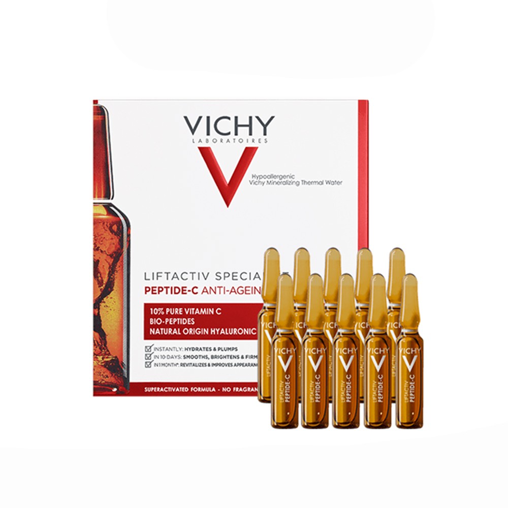 [ FMCGM100 - 10% tối đa 100K ĐH 500K]Dưỡng Chất Peptide-C Cô Đặc VICHY Liftactiv Specialist Peptide-C Anti-Ageing 1.8ml