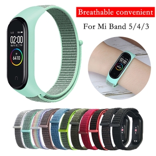 Dây Đeo Nylon Cho Đồng Hồ Thông Minh Xiaomi Mi Band 5 / Mi Band 4 / 3