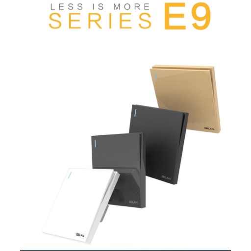 Công tắc 3 hạt Series E9 Gelan