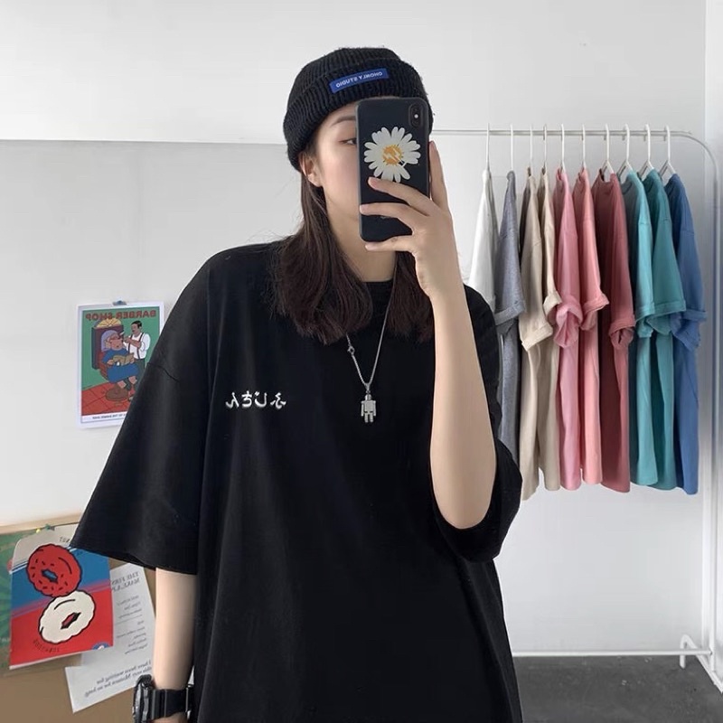 Áo thun tay lỡ nam nữ, áo phông unisex form rộng chất cotton mát mịn thấm hút mồ hôi in hình Núi.