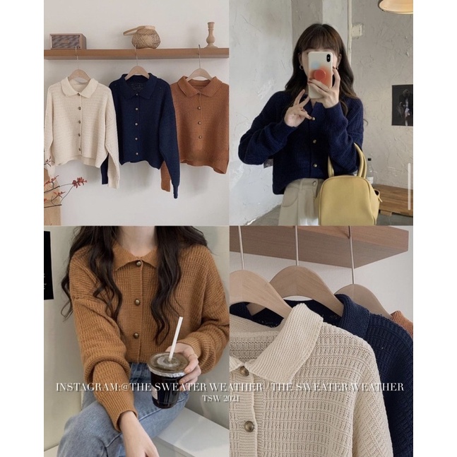 ÁO CADIGAN LEN CÚC ĐỒNG HÀNG QUẢNG CHÂU 511 SIÊU XINH