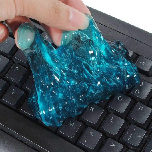 Gel vệ sinh hút bụi đa năng - gel dẻo lăn bụi vệ sinh bàn phím laptop, vệ sinh bàn phím máy tính DANA