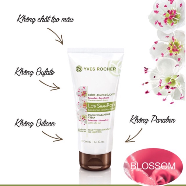 Dầu gội đầu i love planet Yves rocher ko silicon, paraben