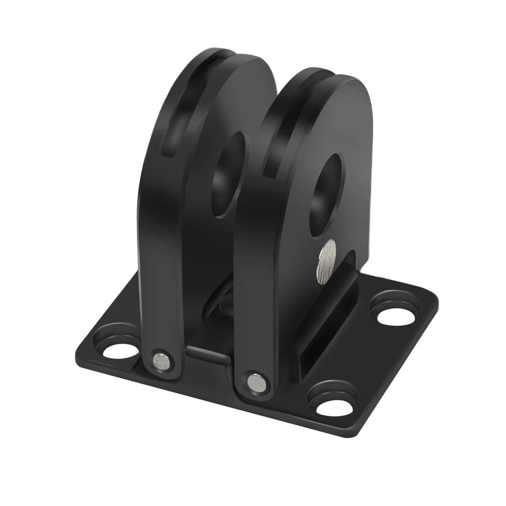 Đế Gắn Tay Cầm Máy Ảnh Bằng Hợp Kim Nhôm 1/4 Có Thể Gấp Gọn Cho GoPro Hero 10/9/8/Max